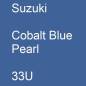 Preview: Suzuki, Cobalt Blue Pearl, 33U.